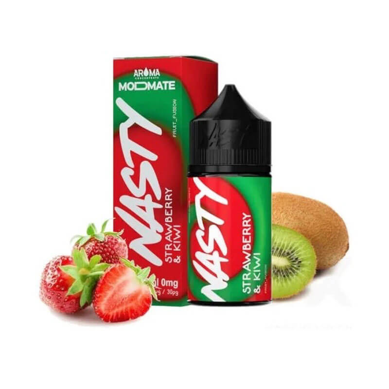 جویس توت فرنگی کیوی نستی اصلی Nasty Modmate Strawberry Kiwi Juice